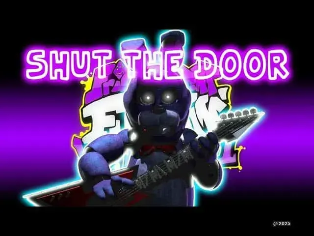 Fnf Shut The Door But Everyone Sings It - A Musical Mashup of Iconic Gaming Characters!
